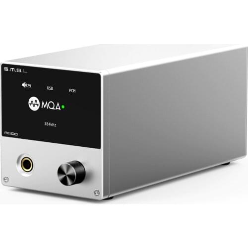 SMSL M500 XMOS XU-216 Supports MQA D/A chip ES9038PRO Supports DoP and Native DSD 32bit/768kHz and DSD512 with Remote Control