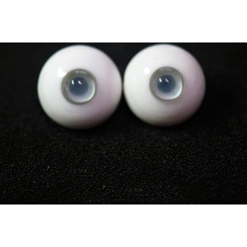 BJD glass eyes light grey blue color 18mm 16mm14mm 12mm