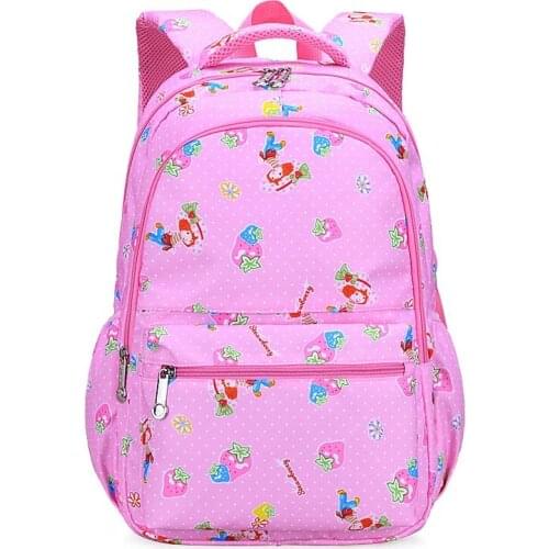 High quality nylon primary school bags for girls cute backpack boys schoolbag school backpack for kids bag sac a dos bagpack