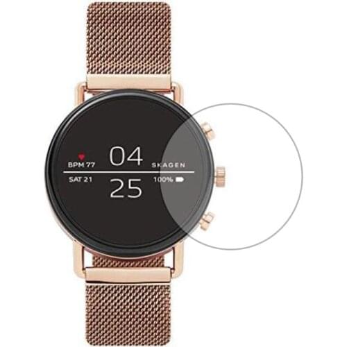Ultra Clear Watch Tempered Glass Protective Film Guard For Skagen Falster 2 Smartwatch Toughened Display Screen Protector Cover