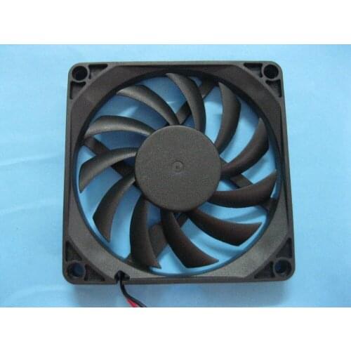 10 Pcs Brushless DC Cooling Fan 5V 8010S 11 Blades 2Wires 80x80x10mm
