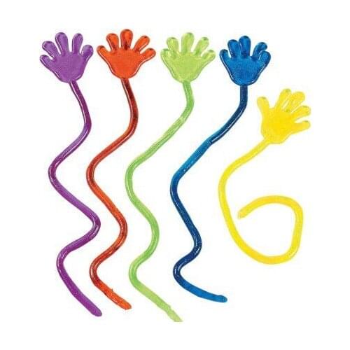 20pcs STICKY HANDS Birthday Party kids Favors souvenirs Toys Prizes Pinata loot lolly goodie treat bag Filler gifts