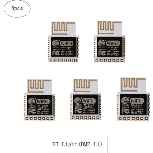 5pcs DT-Light (DMP-L1)WiFi Smart LED Bulb Module ESP8285 Wireless Wifi Module For Smart Home Works with HomeKit iOS Google Alexa