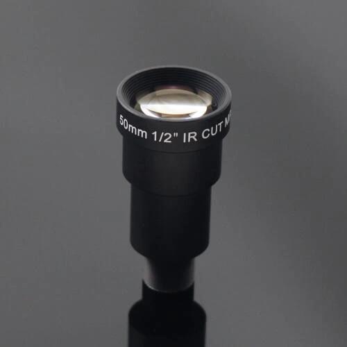 50mm 5Megapixel M12*0.5 S Mount Lens with IR Filter for Action Camera