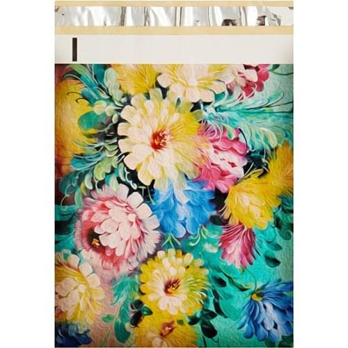 50Pcs Colorful Courier Storage Bag Waterproof Plastic Envelopes Thicken Shipping Mailing Bag Logistic Express Poly Mailers