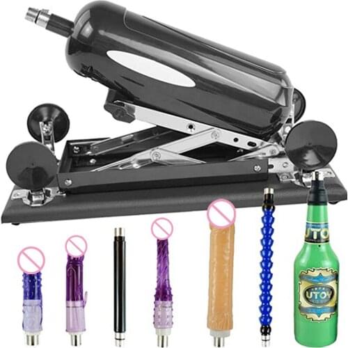 Stable Metal Bracket Sex Machine for Adults Automatic for Women with Free Dildos Sex Toys for Women and men fuckmachine Pumpgun