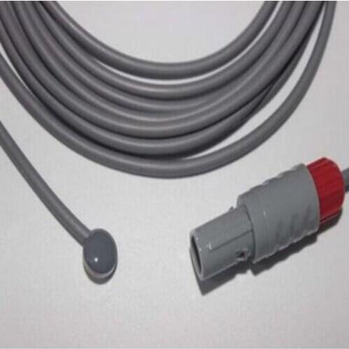 Free Shipping Compatible for Critikon adult Skin temperature Probe for Patient Monitor Surface Temperature Sensor 3M Cable