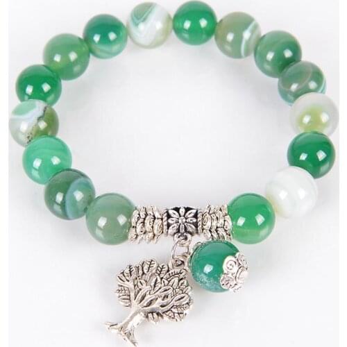 Chakra Natural Stone India Carnelian stone Bracelets Tree of Life Bracelet Mala Beads Reiki Healing Meditation Energy Bangles