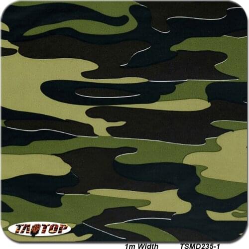 TSA235-1 1m*10m Camo Camouflage Digital Pattern Liquid Image Hydrographic Film Aqua Water Transfer Printing Film