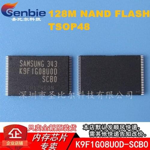 K9F1G08U0D-SCB0128MB NAND Flash IC 10PCS