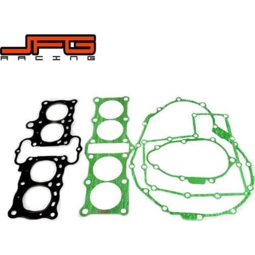 Motorcycle Complete Engine Cylinder Cover Overhaul Pad Gasket Set For Honda CB400 CB-1 CBR400 NC23