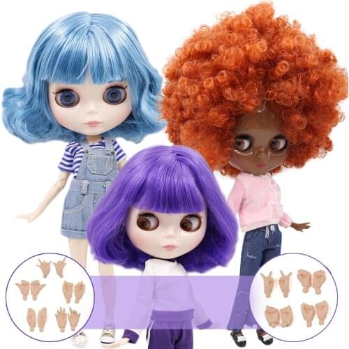 ICY DBS Blyth doll No.1 white tan black super dark joint body 1/6 BJD special price OB24 toy gift