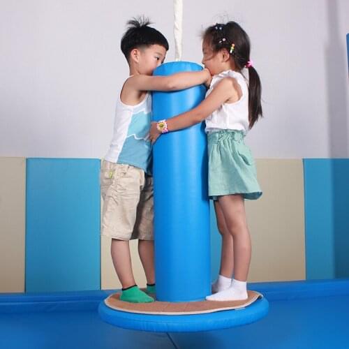 YLWS222 Flying Saucer Swing Sense Equipment Hanging Early Education Children Training Physical Exercise Hanging Vertical Bucket