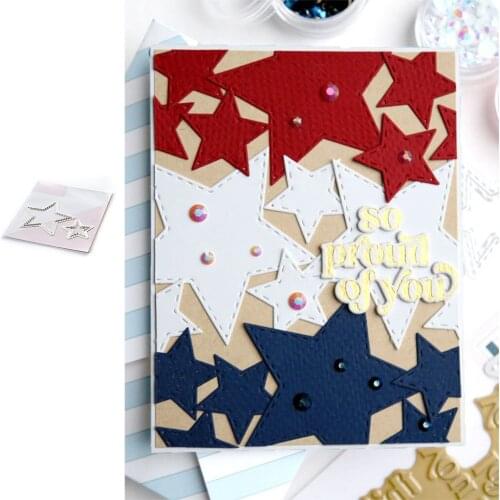 Star Die Metal Cutting Dies 2021 New Diy Molds Scrapbooking Paper Making Die Cuts Crafts Template Handmade Decoration