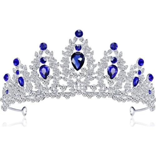 Fashion shiny Corona decorazione di cerimonia nuziale della farfalla bouquet da sposa DIY accessori rhinestone crown princess