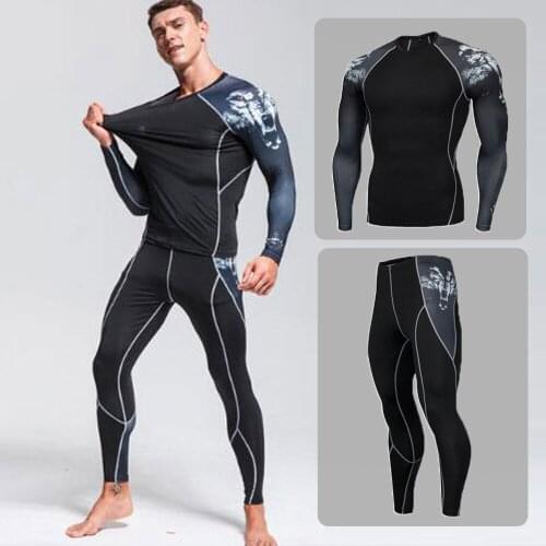 2020 New Compression Pants Sports Running Tights Men Jogging Leggings Fitness Gym Clothing Sport Leggings Men Trousers