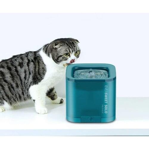 PETKIT Automatic Cat Water Fountain 1.85L with Shortage LED Quiet Pet Drinking Fountain Smart Auto-Shut Off Dog Water Dispenser