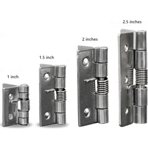 Stainless steel Butt Hinges bisagras soft closing spring hinge for cabinet door Electric Box Wooden Case Connecting hardware
