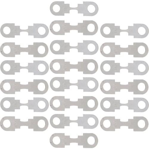 Pack Of 20 Pieces Automotive Car Flat Metal Fuse Strip 40A 50A For VW Audi