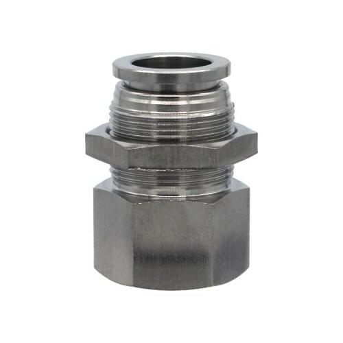 PMF12-02,03,04 PMF14-02,03,04 PMF16-02,03,04,06 Pneumatic air Bulkhead female Through connector joint PM PMF Series