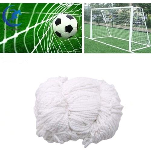 Soccer Ball Net For Football Goal Post Mesh For Gates Polyethylene Training Post Nets Outdoor Footall Kids Match Junior Sports