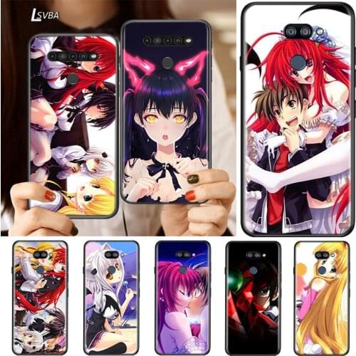 High School Dxd Anime For LG K92 K62 K52 K42 K31 K22 K71 K61 K51S K41S K30 K20 G8 G8S G8X ThinQ Silicone Phone Case