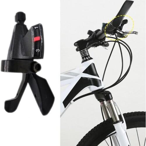 SL-M370 Bicycle Shifter 3 Speed Left Easy to Install ABS MTB Trigger Shifter for Bike