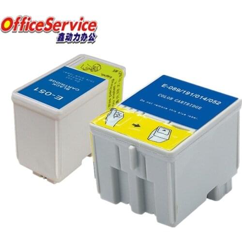T051 T052 T014 S02010 Compatible Ink Cartridges for Epson Photo Color740i 760 800 850 850N 860 1160 1520 Scan 2000 2500 printer