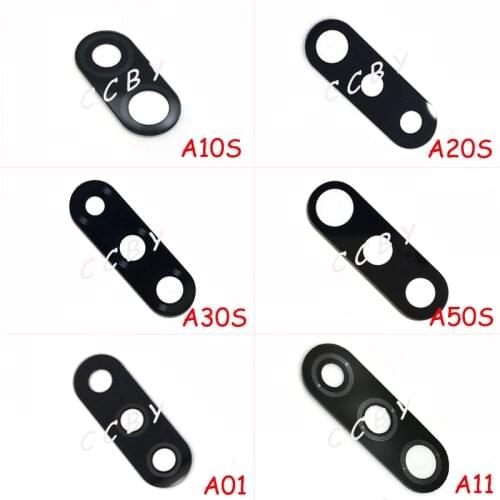 30pcs Rear Back Camera Glass Lens For Samsung Galaxy A10S A107 A20S A207 A30S A307 A50S A507 A01 A11 with Ahesive Sticker