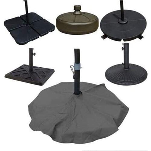 Outdoor Waterproof UV Resistance Parasol Stands Cover Weight Bag Cover Supplies Parts for Courtyard Patio Umbrella Base Terrace