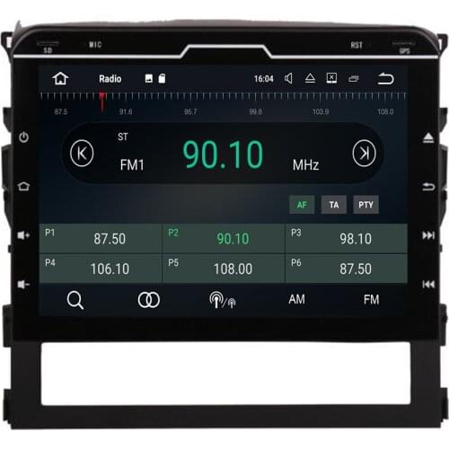 10.2" 2 din Android 10 for Toyota Land Cruiser 200 LC200 LC 200 GX 2016-19 Car DVD Player GPS Navigation Radio BT Tape Recorder