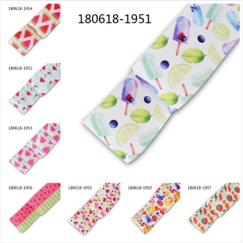 10yards - different size - Watermelon pattern ribbon-Summer/Fruit/Watermelon printed grosgrain ribbon/satin ribbon