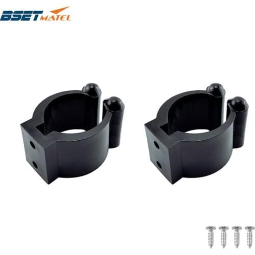 2PCS Nylon Portable Fishing Rod Clips Plastic Club Positioning Clamps Holder Accessories Wall Mounted Organizer Fishing Rod Rack