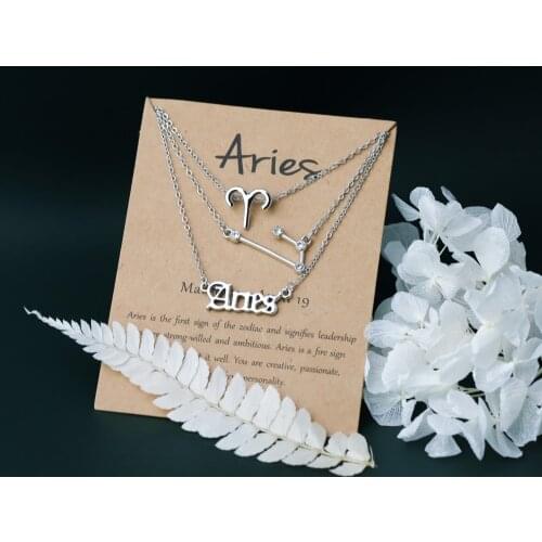 AGCFABS Women's Pendants Zodiac Signs