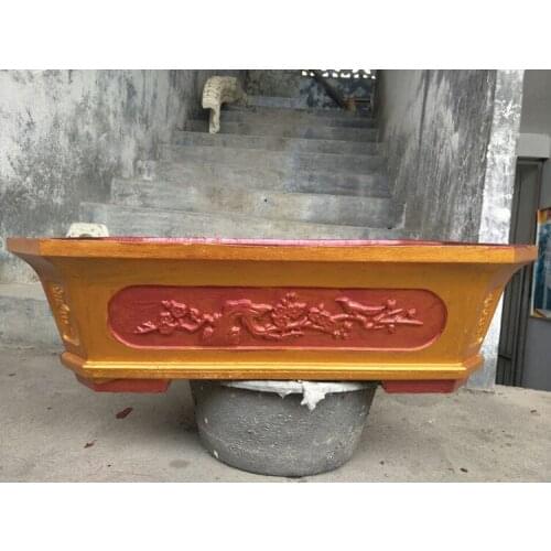 Ceramic plant pots 45 x 33 x 17cm Cement Flowerpot ABS Mold big size Concrete Mould for Succulent Plants Handmade Garden Tool