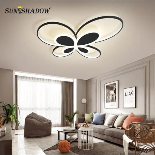 Modern Chandelier LED Black Chandelier Lamp For Living room Dining room Bedroom Corridor Kitchen Ceiling Led Lustres