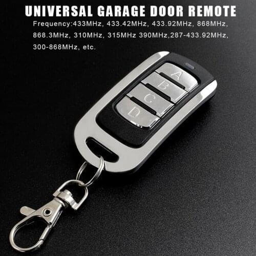 Multi-Frequency 280-900MHz Garage Door Remote Control For DEA CLEMSA ERREKA PUJOL BENINCA HORMANN DOORHAN MARANTEC CARDIN SEAV