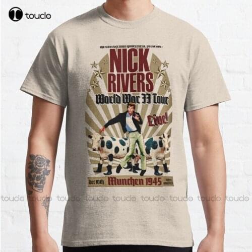 New Nick Rivers - Live! Movies Film Films Cult Classic T-Shirt Cotton Tee Shirt