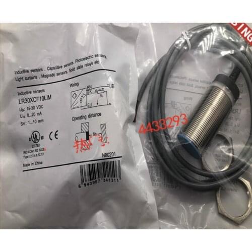 2pcs New High Quality inductive proximity switch LR30XCF10LIM induction sensor