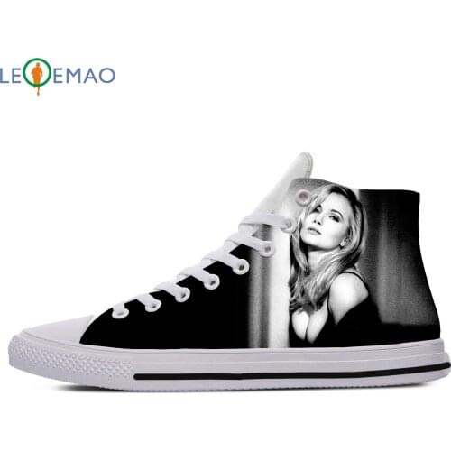 Custom Spring Autumn Canvas Shoes Rebecca De Mornay High Quality Handiness Mens Casual Shoes Comfortable Big White Zapatillas