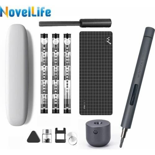 Original Wowstick 1F+ 1F Pro Mini Electric Screwdriver Rechargeable Cordless Power Screw Driver with LED Light Lithium Battery