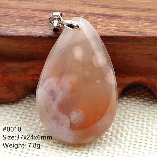 Genuine Natural Cherry Agate Orange Women Men Pendant Agate Rare Moon Heart Love Water Drop Donut Stone Crystal AAAAA