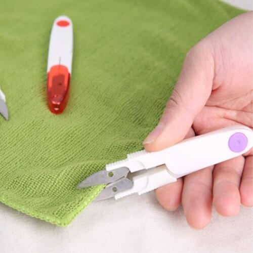 Portable Cross Stitch Tailor Scissor DIY Tool Sewing Supplies fish line cutter Thrum Yarn Thread Clipper Nipper Trimmer