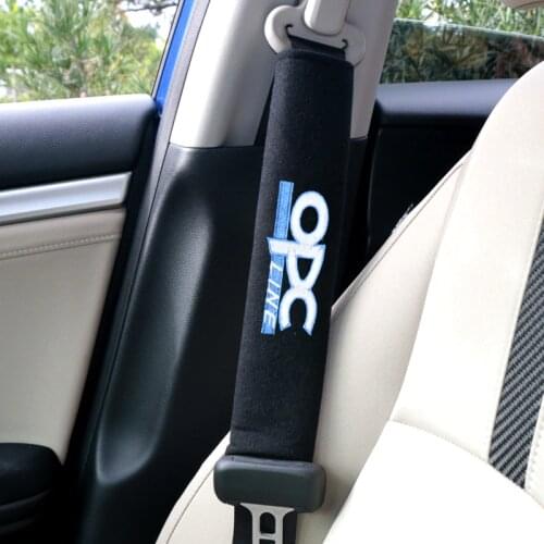 Car Safety Seat Belt Pads Harness Safety Shoulder Strap Cushion Cover Shoulder Cover for OPEL OPC Insignia Astra Antara Meriva