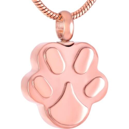 Pink PVD Ash Keepsake Urn Cremation Jewelry Hold Ashes Memorial Ash Keepsake Urn Pendant Necklace Ash Locket