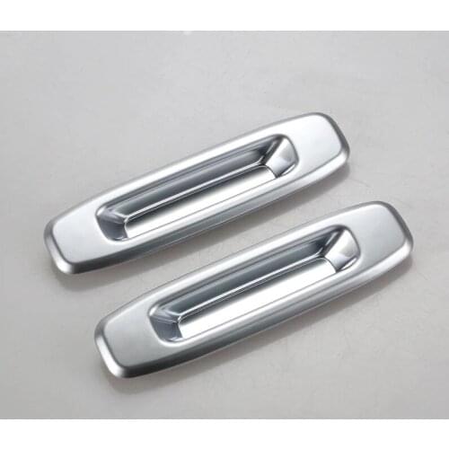 2PCS Car Roof Top Skylight Sunroof Handle Cup Bowl Cap Cover Trim For TOYOTA Alphard 2015-2018 Car-styling ABS Chrome