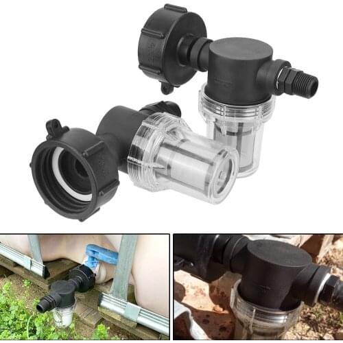 Ton Barrel Filter Connector Garden Hose Adapter IBC Ton Barrel Joint 4-6 Garden Water Ball Valve Non-toxic Connector