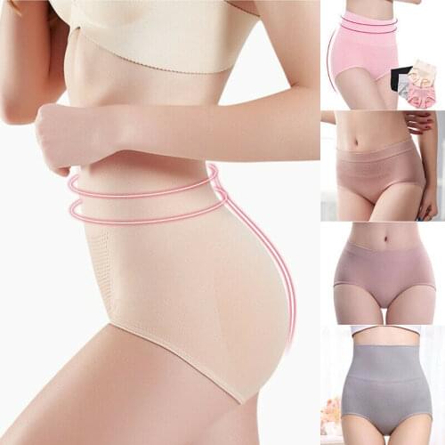 Honeycomb Panties Womens Hip and Abdomen Plastic Comfort Comfortable Menstrual Period Warm Massage Mid-waist High Waist Panties