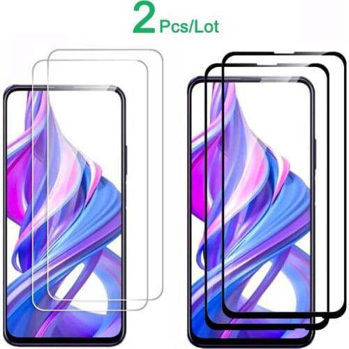 2Pcs/Lot Tempered Glass For Huawei Honor 9X Screen Protector Phone Protective Glass For Huawei Honor 9X Premium STK-LX1 6.59inch
