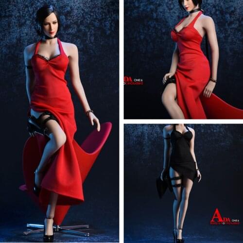 1:6 figure clothes Woman dress + shoes for 12" action figure doll accessories suitable for seamless body,without doll and other